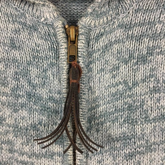 Classic Elements Fair Isle Cardigan Sweater Zip Up - Picture 5 of 11